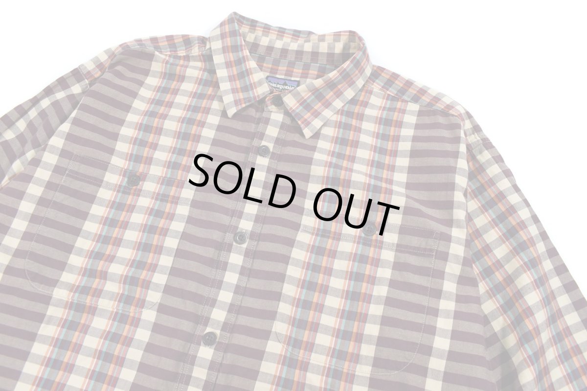 画像2: Used patagonia Pima Cotton Shirt パタゴニア (2)