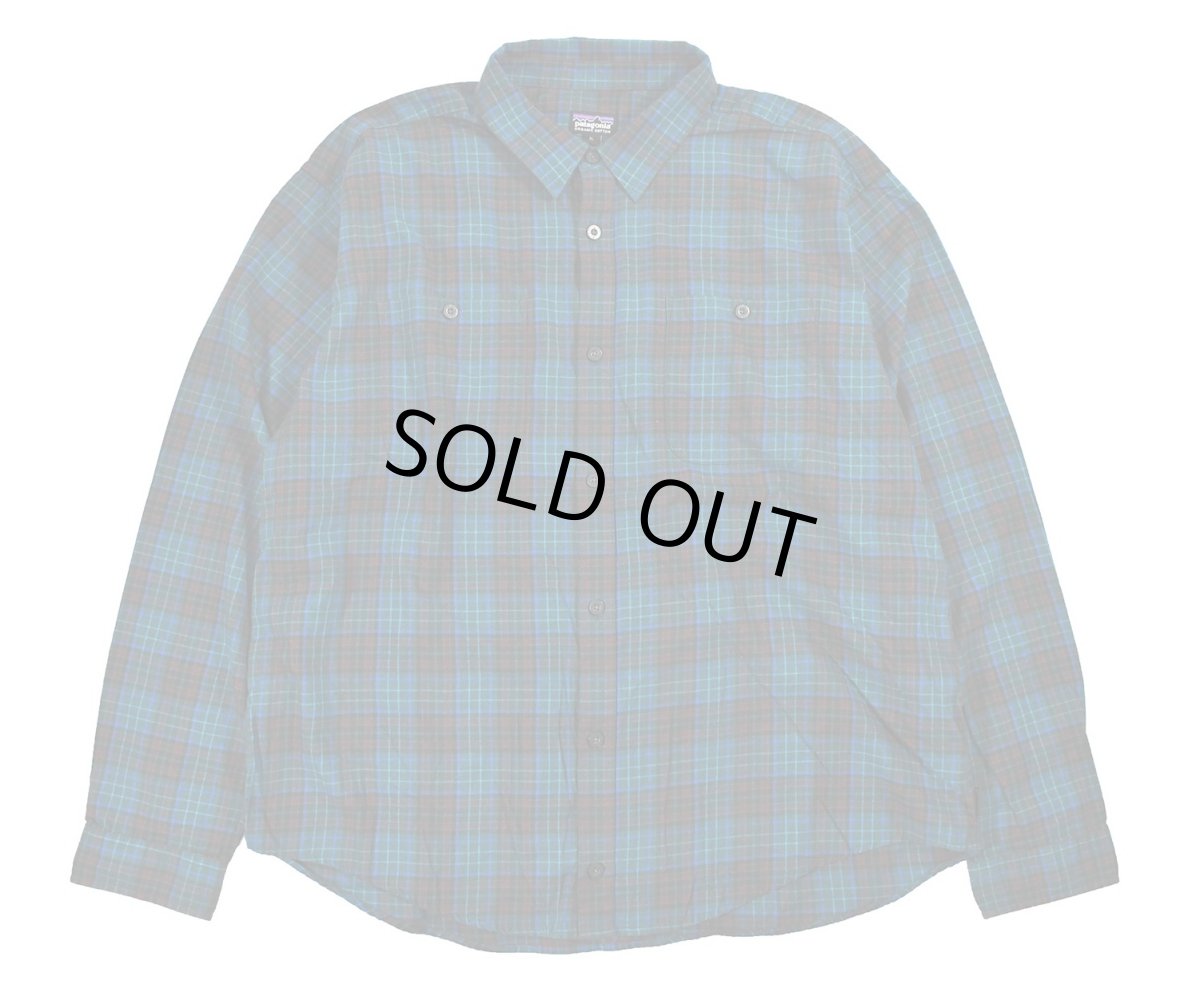 画像1: Used patagonia Pima Cotton Shirt パタゴニア (1)