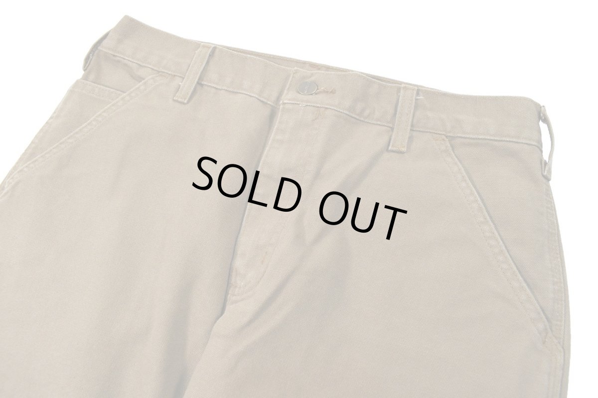 画像2: Used Carhartt Duck Carpenter Pants Canyon Brown カーハート (2)