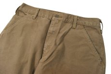 画像2: Used Carhartt Duck Carpenter Pants Canyon Brown カーハート (2)