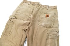 画像6: Used Carhartt Duck Carpenter Pants カーハート (6)