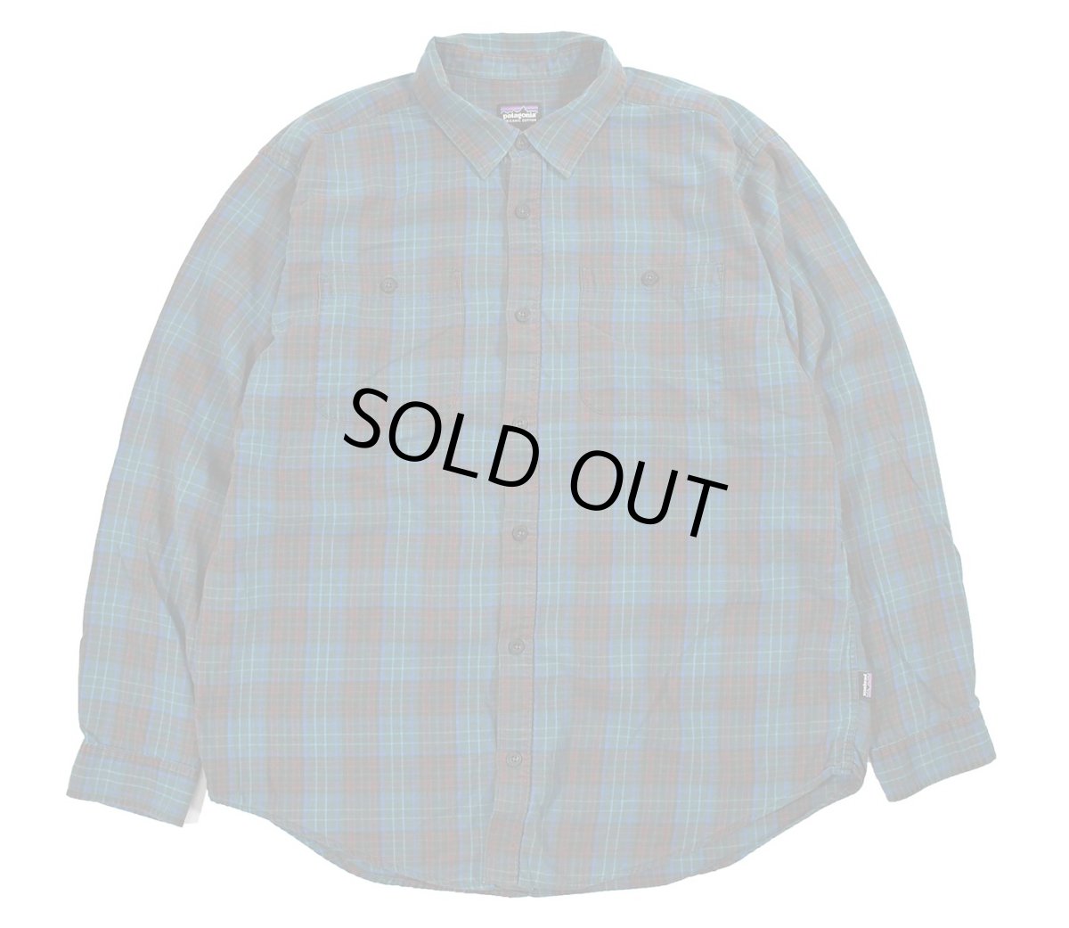 画像1: Used patagonia Pima Cotton Shirt パタゴニア (1)
