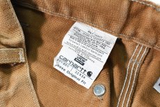 画像8: Used Carhartt Duck Double Knee Carpenter Pants Brown made in USA カーハート (8)
