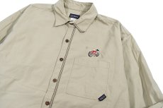 画像2: Used patagonia Congo Town Pucker Shirt パタゴニア (2)