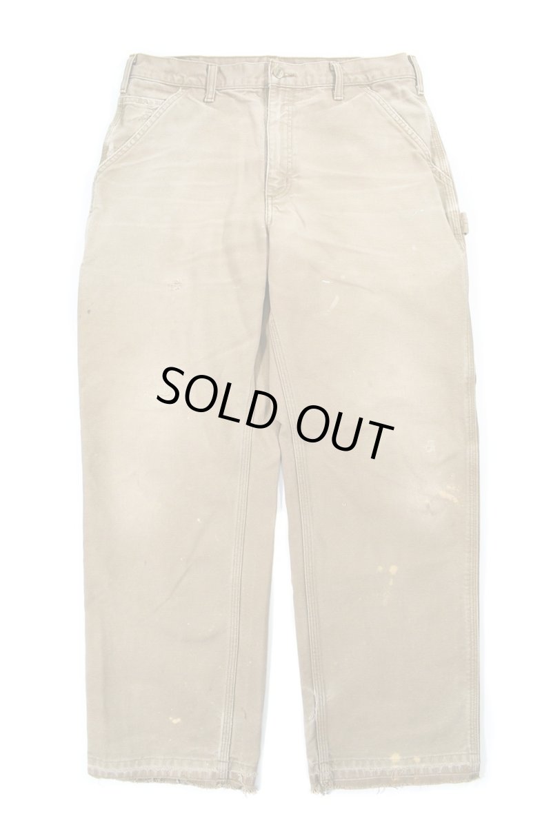 画像1: Used Carhartt Duck Carpenter Pants カーハート (1)