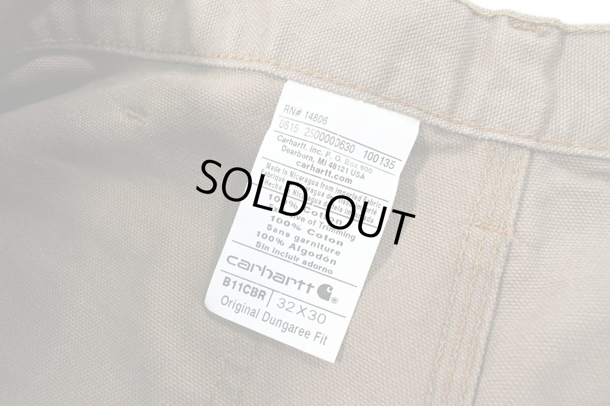 画像5: Used Carhartt Duck Carpenter Pants Canyon Brown カーハート (5)