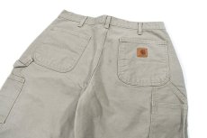 画像4: Used Carhartt Duck Carpenter Pants Desert カーハート (4)