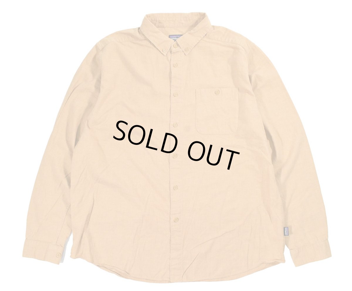 画像1: Used patagonia Vjosa River Pima Cotton Shirt パタゴニア (1)