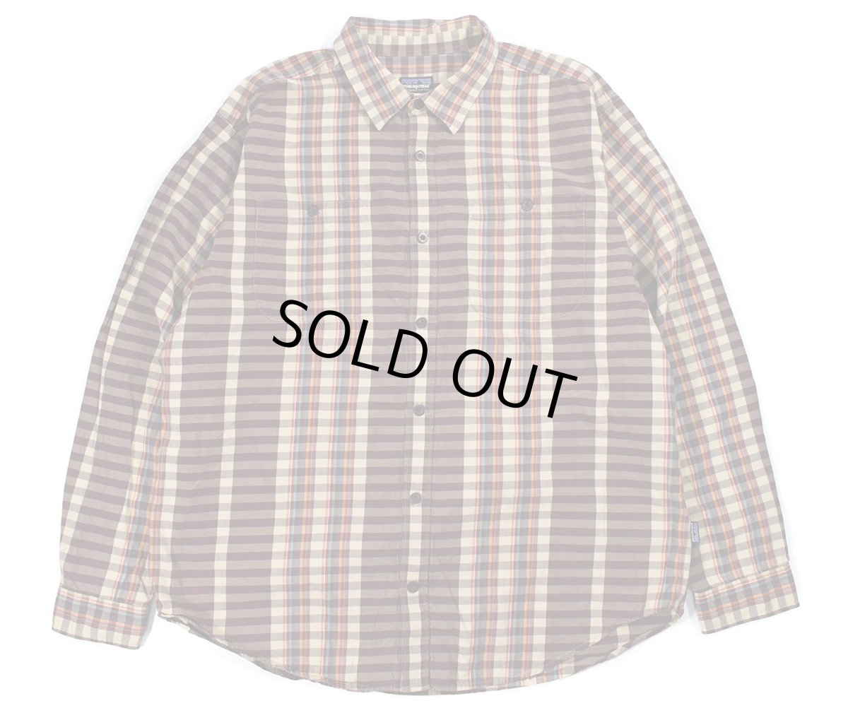 画像1: Used patagonia Pima Cotton Shirt パタゴニア (1)