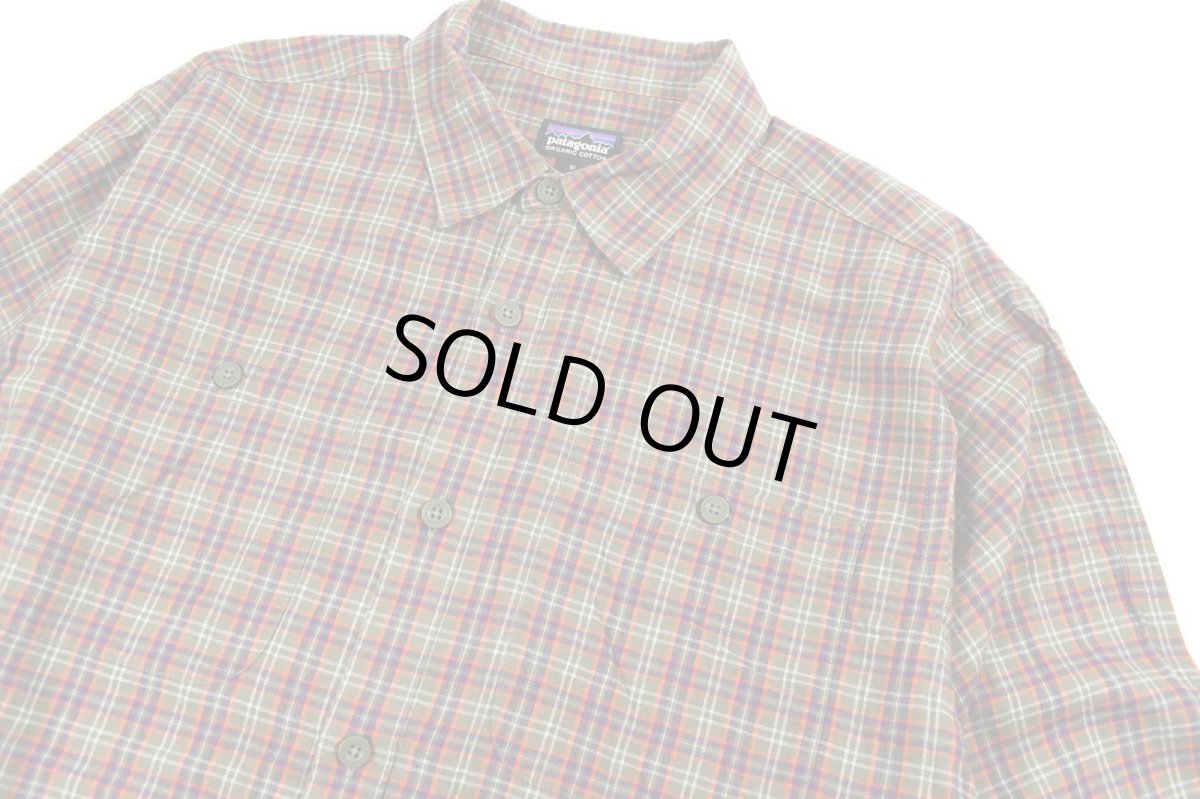 画像2: Used patagonia Pima Cotton Shirt パタゴニア (2)