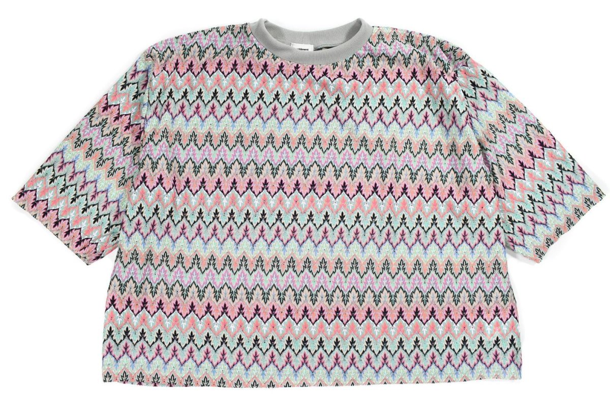 画像1: 【SALE】oddment Patterned Tee (1)