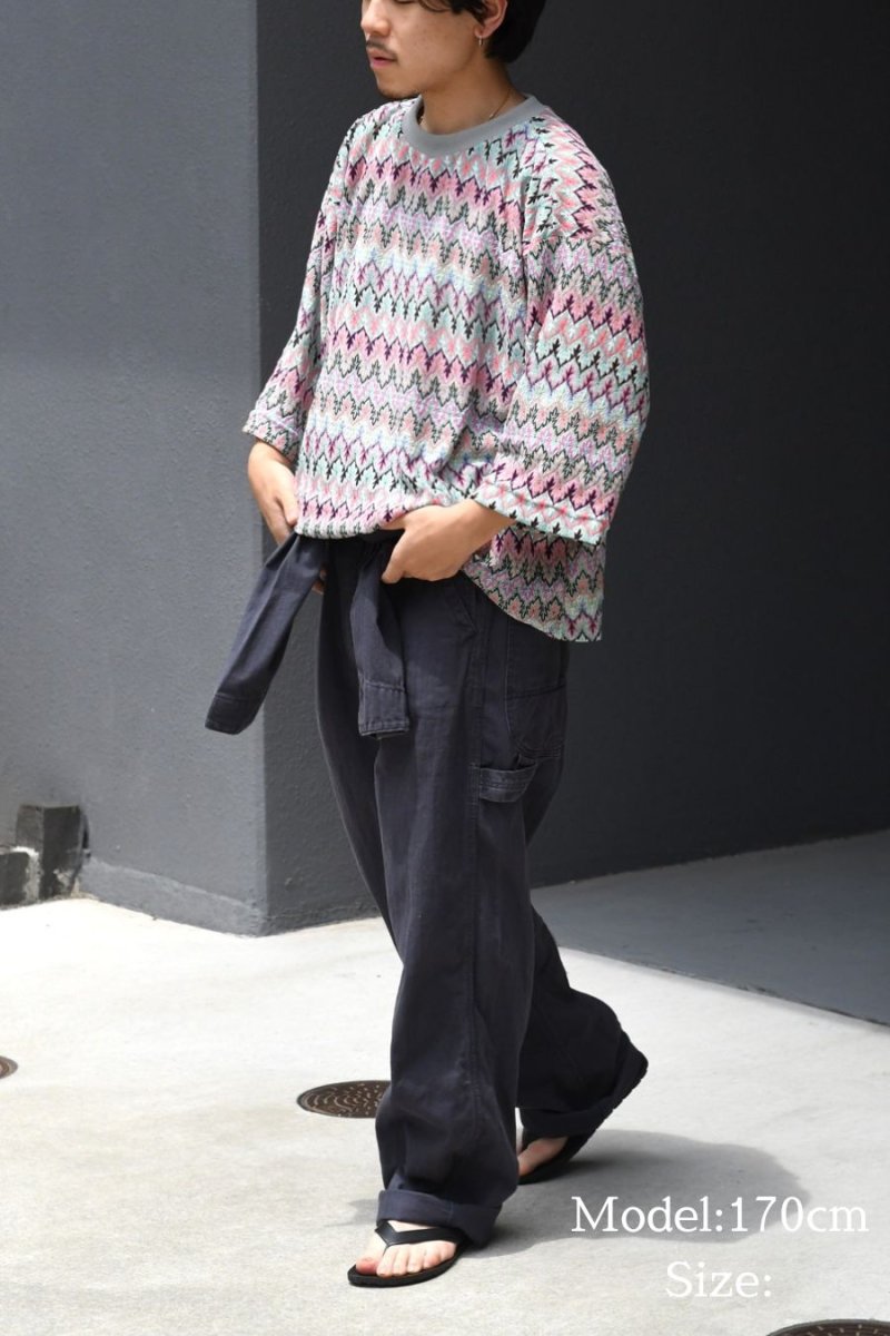 画像4: 【SALE】oddment Patterned Tee (4)