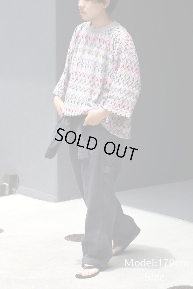 画像4: 【SALE】oddment Patterned Tee (4)