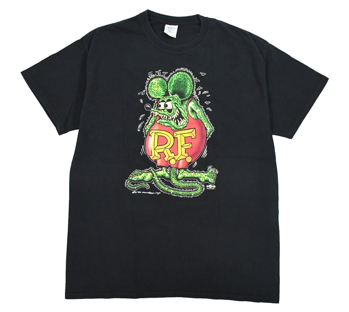 画像1: Used Rat Fink Print Tee (1)