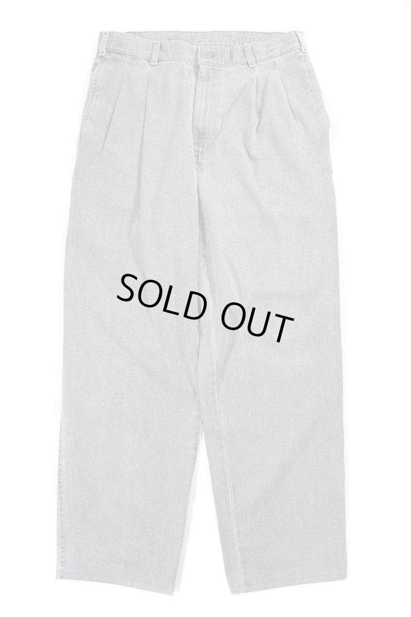 画像1: Used Dockers Tuck Denim Trouser made in USA (1)