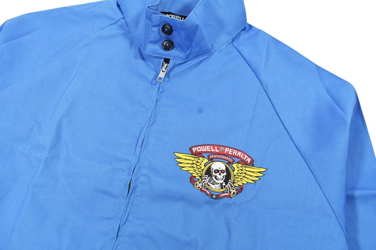 画像2: Powell Peralta Winged Ripper Jacket Postal Blue (2)