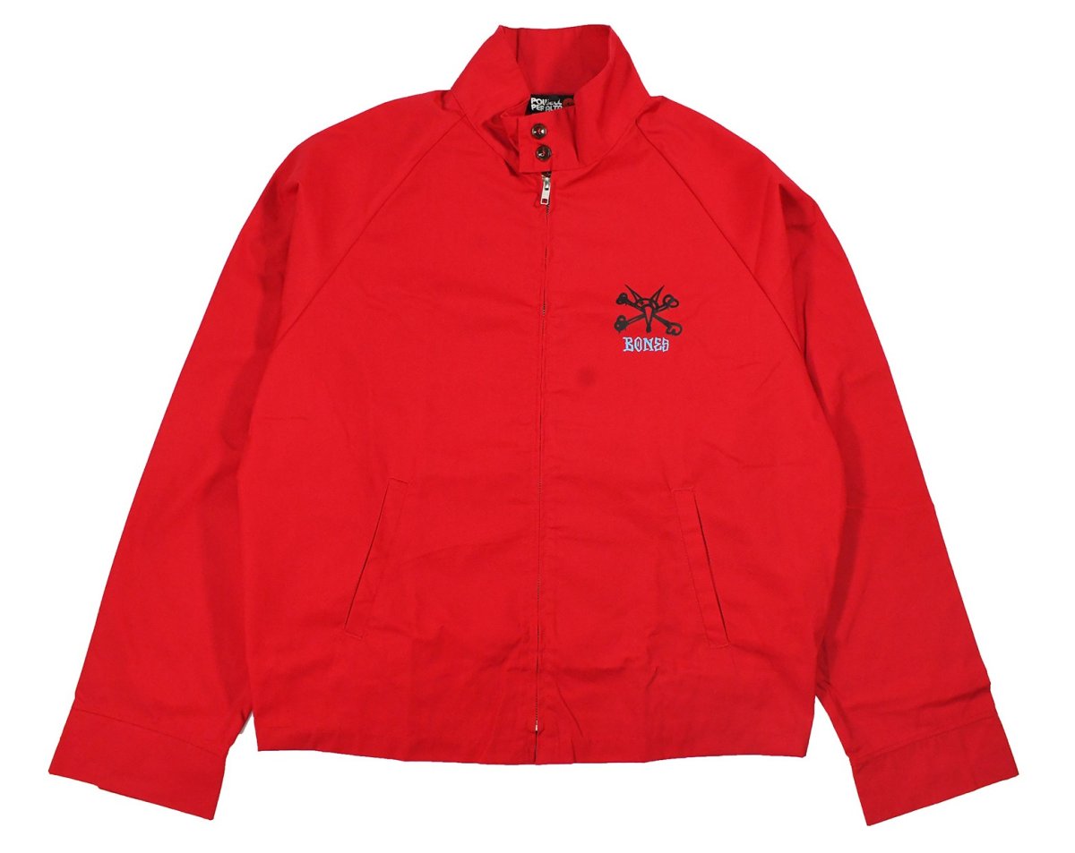 画像1: Powell Peralta Vato Rat Jacket Red (1)