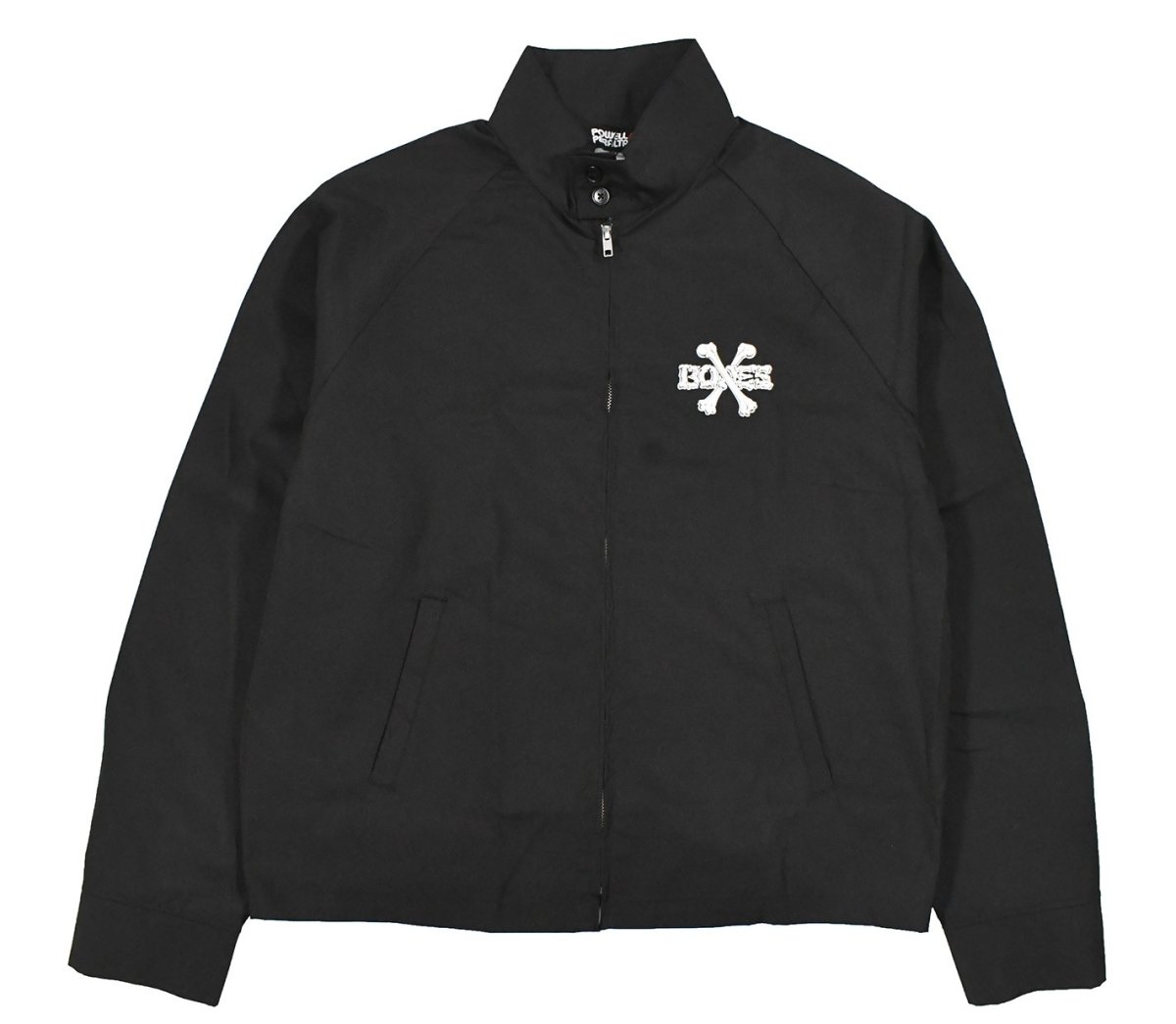 画像1: Powell Peralta Cross Bones Jacket Black (1)