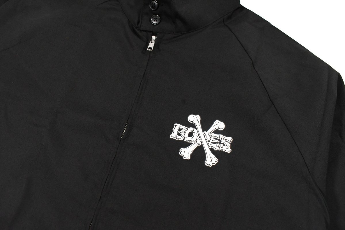 画像2: Powell Peralta Cross Bones Jacket Black (2)