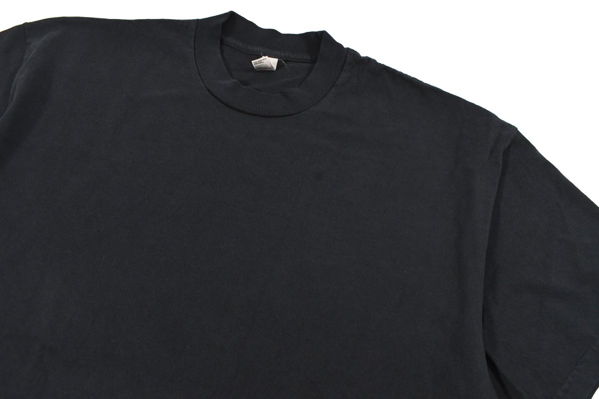 画像2: Los Angeles Apparel Garment Dye 8.5oz S/S Wide Tee Black Edge ロサンゼルス アパレル (2)