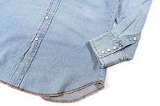 画像3: Used Wrangler Denim Western Shirt (3)