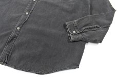 画像3: Used Harley-Davidson Denim Western Shirt (3)