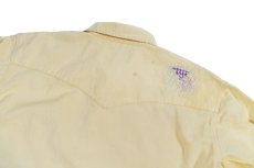 画像5: Used Wrangler Damaged Denim Western Shirt (5)
