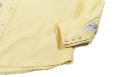 画像3: Used Wrangler Damaged Denim Western Shirt (3)