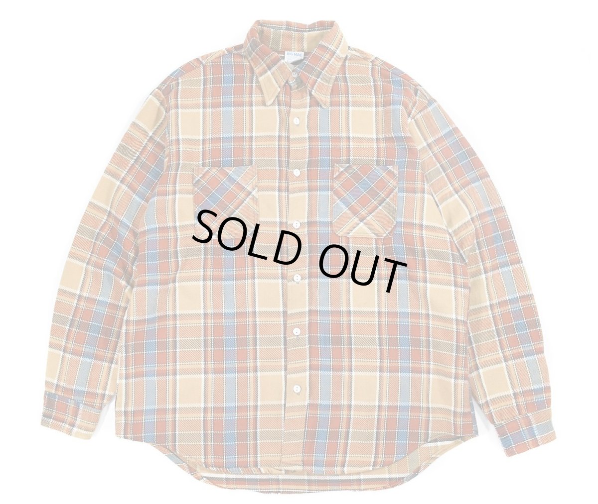 画像1: Used Big Mac Heavy Flannel Shirt (1)