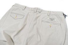 画像4: Deadstock Polo Ralph Lauren Pleated Chino Trouser "Hammond Pant" ラルフローレン (4)