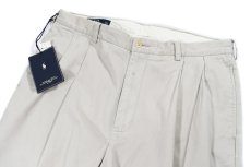 画像2: Deadstock Polo Ralph Lauren Pleated Chino Trouser "Hammond Pant" ラルフローレン (2)