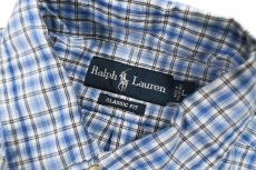 画像3: Used Ralph Lauren Plaid Pattern B/D Shirt "Classic Fit" ラルフローレン (3)