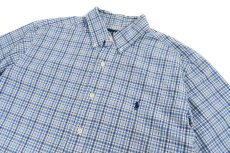 画像2: Used Ralph Lauren Plaid Pattern B/D Shirt "Classic Fit" ラルフローレン (2)