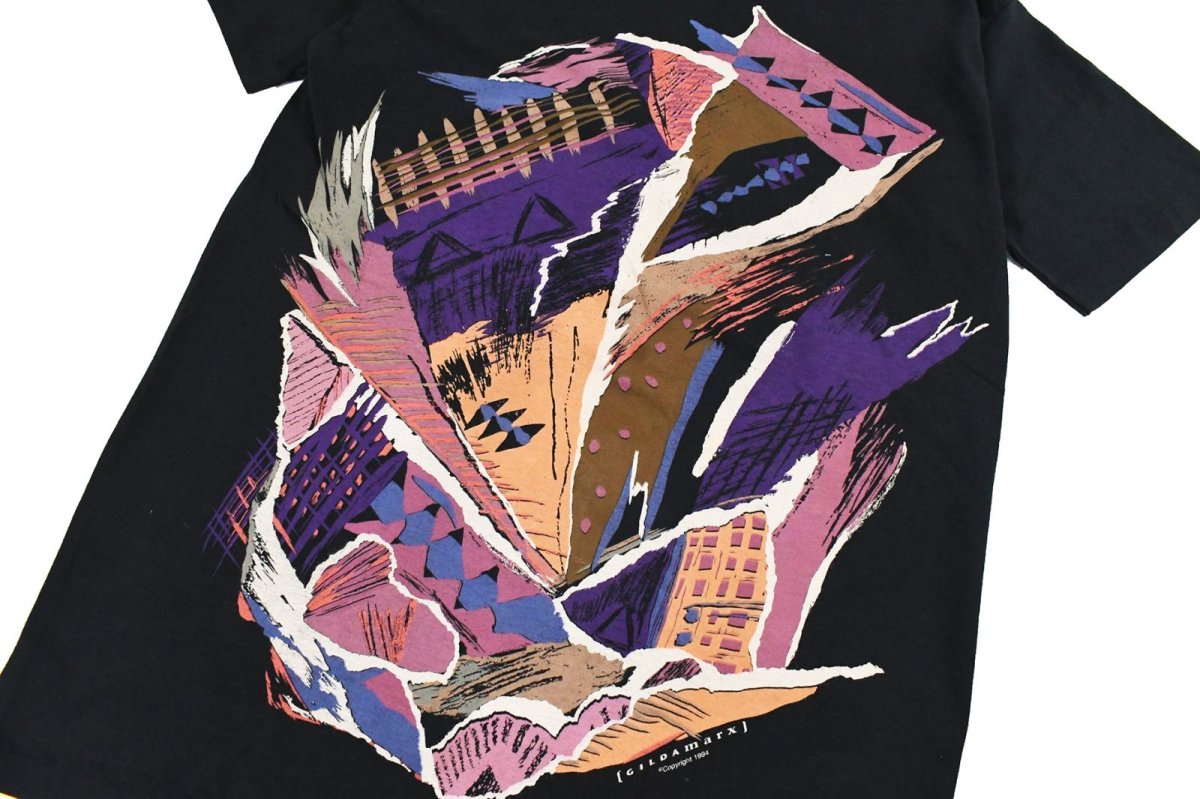 画像2: Used Gida Marx Print Tee (2)