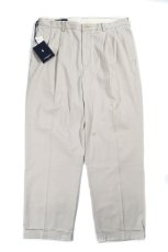 画像1: Deadstock Polo Ralph Lauren Pleated Chino Trouser "Hammond Pant" ラルフローレン (1)