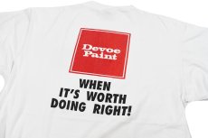 画像4: Used Corporate S/S Print Tee "Devoe Paint" made in USA (4)
