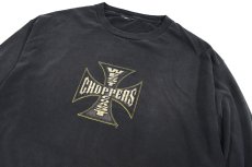 画像2: Used West Coast Choppers L/S Print Tee (2)