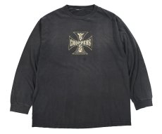 画像1: Used West Coast Choppers L/S Print Tee (1)