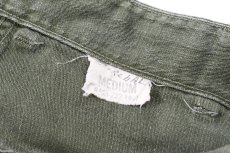 画像6: Used Us Army OG-107 Utility Trouser (6)