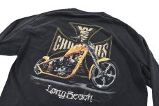 画像7: Used West Coast Choppers L/S Print Tee (7)