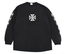 画像1: Used West Coast Choppers L/S Print Tee (1)