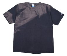 画像1: Used Champion S/S Fade Tee Navy (1)