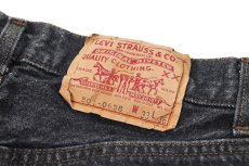 画像5: 80s Used Levi's 501 Denim Pants Black made in USA リーバイス (5)