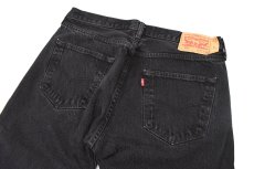 画像4: Used Levi's 501 Denim Pants Black リーバイス (4)
