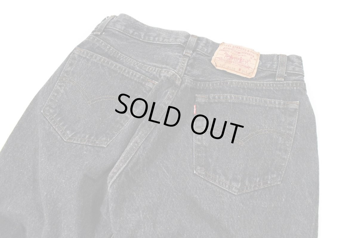 画像4: 80s Used Levi's 501 Denim Pants Black made in USA リーバイス (4)