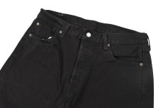 画像2: Used Levi's 501 Denim Pants Black リーバイス (2)
