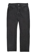 画像1: Used Levi's 501 Denim Pants Black リーバイス (1)