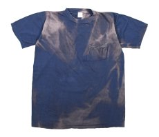 画像1: Used S/S Fade Pocket Tee Navy (1)