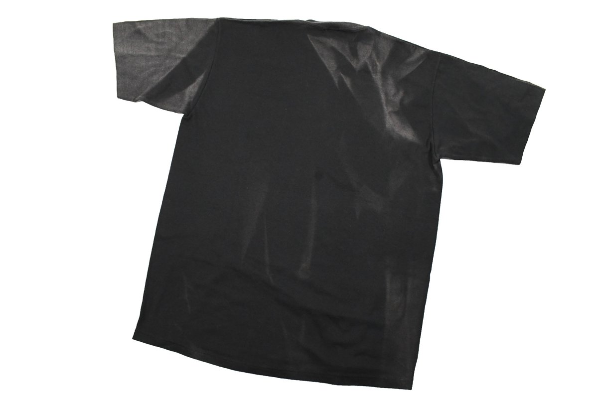 画像4: Used Jerzees S/S Fade Pocket Tee Black made in USA (4)