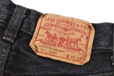 画像5: 80s Used Levi's 501 Denim Pants Black made in USA リーバイス (5)